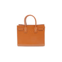 SAINT LAURENT – Sac de Jour Nano en cuir lisse camel