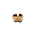 CHANEL – Ballerines bicolores en cuir beige et noir