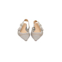 DIOR – Ballerines J’Adior slingback en résille grise
