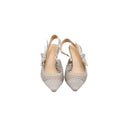 DIOR – Escarpins J’Adior slingback en résille grise