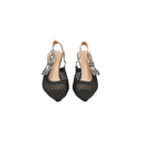 DIOR – Escarpins J’Adior slingback en résille noire
