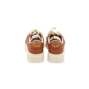 GUCCI – Baskets en cuir marron cognac