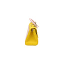 DIOR – Sac Be Dior Mini en cuir jaune et rose poudré