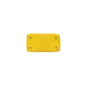 DIOR – Sac Be Dior Mini en cuir jaune et rose poudré