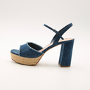 Miu Miu denim sandals