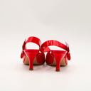 Dior red patent leather pumps