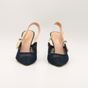 Dior J'Adior slingback pumps in blue canvas