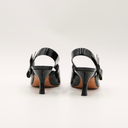 Escarpins Dior slingback en cuir verni noir