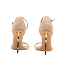 Saint Laurent Opyum beige suede sandals