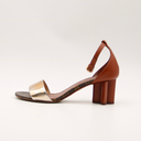 Louis Vuitton Two-Tone Heeled Sandals