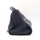 Chanel Deauville Tote Bag - Midnight Blue Denim