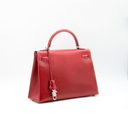 Hermès Kelly Sellier 32 Red Box Leather Bag