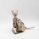 Sac Balenciaga "Classic City" Mini en cuir grainé beige