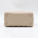 Dior Lady Dior bag in ivory cannage leather