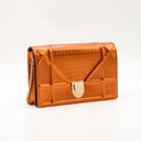 Dior Diorama Metallic Orange Bag