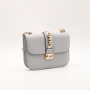 Valentino Garavani Rockstud Grey Shoulder Bag