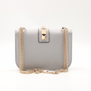 Valentino Garavani Rockstud Grey Shoulder Bag