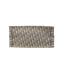 DIOR Medium Book Tote Bag in grey Dior Oblique embroidered canvas