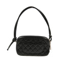 CHANEL Cambon Line Small Camera Bag (Small Rectangle) in quilted black leather
