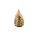 GUCCI GG Boat Pouch Beige Monogram Canvas and Camel Leather