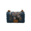 CHANEL Boy Bag en patchwork denim et toile (Collection 2015-2016)