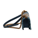 CHANEL Boy Bag in patchwork denim and canvas (2015-2016 Collection)