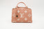 Sac Petit Palais en cuir Monogram Empreinte rose trianon