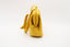 Sac porté épaule Point en cuir jaune