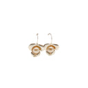 CHANEL – Vintage Pearly Camellia Earrings (2000s)