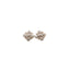 CHANEL – Boucles d’oreilles strass motif floral