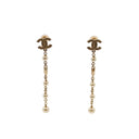 CHANEL – CC Pearl Drop Earrings – Autumn 2015/2016 Collection