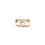 CHANEL – Broche CC laqué noir et strass – Collection A22