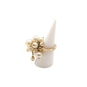 CHANEL – Dangle Pearl Ring – Size 54 – 2011 Collection