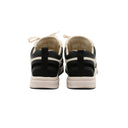 CHANEL – Tweed & Suede Trainers – Black / Off-White