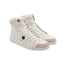 DIOR – Baskets montantes B27 cuir & suède – Blanc / beige