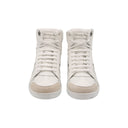 DIOR – B27 High-Top Sneakers in Leather & Suede – White / Beige