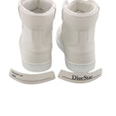 DIOR – B27 High-Top Sneakers in Leather & Suede – White / Beige