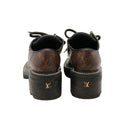 LOUIS VUITTON – Derbys bi-matière monogram – Cuir &amp; toile monogram