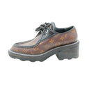 LOUIS VUITTON – Derbys bi-matière monogram – Cuir &amp; toile monogram