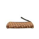 DIOR – Vintage Monogram Trotter Pouch – Brown Canvas