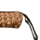 DIOR – Vintage Monogram Trotter Pouch – Brown Canvas