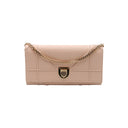 DIOR – Diorama Wallet on Chain Pouch – Powdery Pink Grained Leather