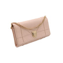 DIOR – Diorama Wallet on Chain Pouch – Powdery Pink Grained Leather