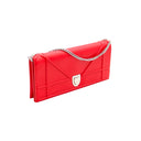 DIOR – Diorama Wallet on Chain GM Pouch – Smooth red leather