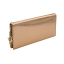 DIOR – Python-effect Metallic Wallet on Chain – Rose Gold