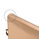 DIOR – Python-effect Metallic Wallet on Chain – Rose Gold