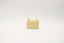 Mini sac Timeless en cuir matelassé jaune pale