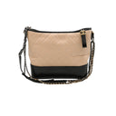 Chanel – Large Gabrielle Bag – Beige & Black Leather