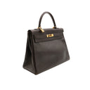 HERMÈS – Kelly 32 Retourne – Chocolate Togo Leather