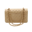 CHANEL – Timeless Classique Double Flap – Cuir d’agneau beige